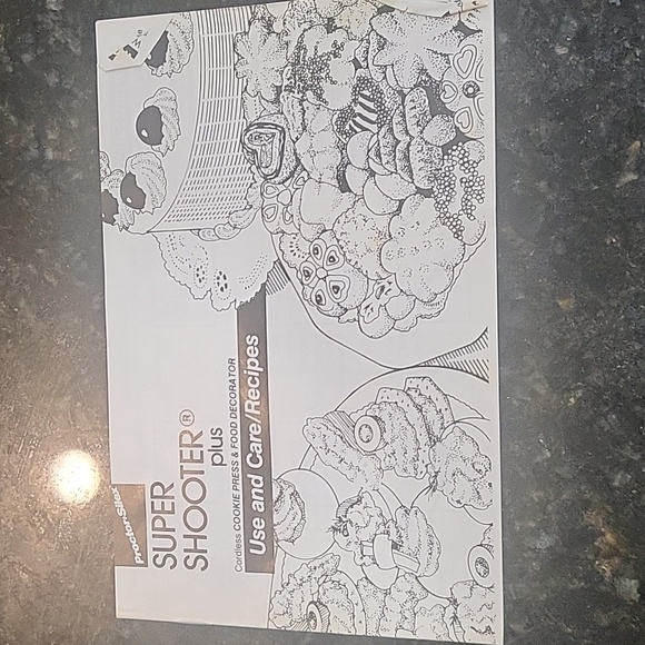 Super Shooter Cookie Press/ Food Decorator Gun Kit - Picture 6 of 9